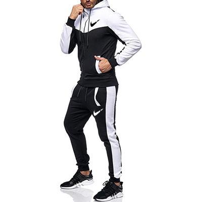 China OEM Sweatsuit workable trotter pants zipper sportswear sport fit contrast color tracksuit bottom sportswear for men training wear sublimation for sale