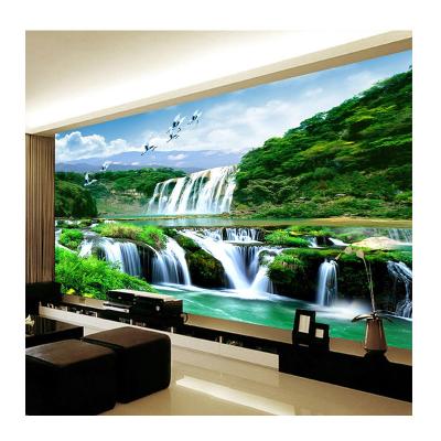 China KOMNNI Modern Custom 3d Photo Poster Wallpaper Hd Falls Large Mural Natural Landscape Wallpaper Wallcovering Living Room Bedroom for sale