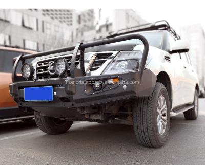 China Steel Bull Bar Front Front Bumper For Partol Y62 for sale