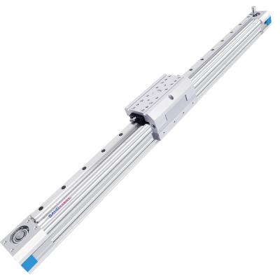 China Hot Selling High Quality Sychronous Belt Ball Screw Aluminum Linear Guide Rail Motor TR64 Gluing for sale