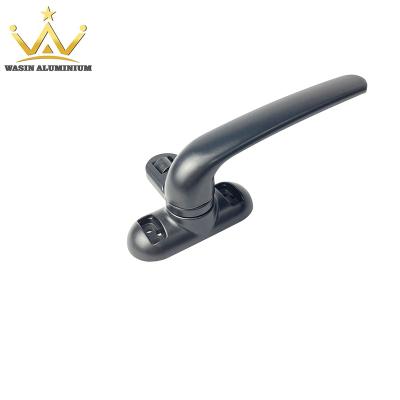 China Modern High Quality Aluminum Alloy 7 Shape Window Handle Lock Casement Roller Handle for sale