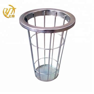 China Baghouse Filter Stainless Steel Bag Filter Cages For Dust Collector for sale