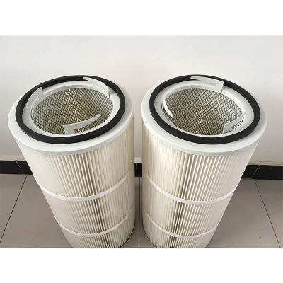 Chine Dust Collector Polyester Filters OEM Powder Coating Filter Element Dust Collector Filter Cartridges à vendre