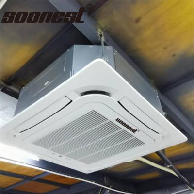 China 48V 26000Btu Dc Solar Air Conditioner Ac220V/240V Ceiling Embedded Cassette Air Conditioner Ceiling Air Conditioner for sale