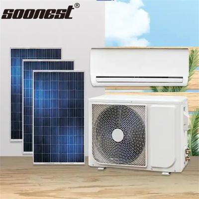 China 12V 24V Dc Solar Air Conditioner Solar Air Conditioner Bracket Solar Air Conditioner For Home Complete Set Price for sale