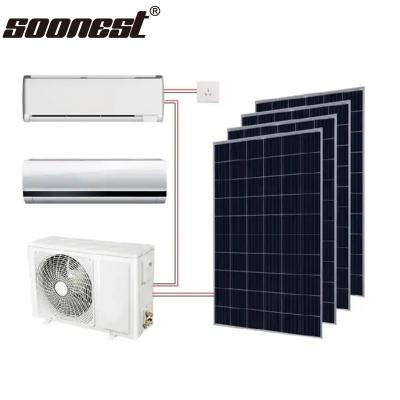 China 110V Solar Powered Air Conditioner Solar Air Conditioner Energy Saving Air Condition Ac Dc Solar Panel Solar Air Conditioner for sale