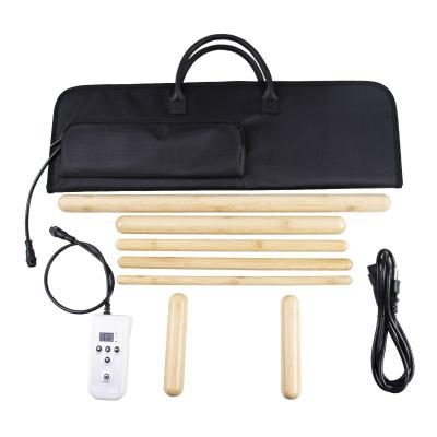 China Wholesale Hot Bamboo Body Massage Sticks Bamboo Massage Heating Kit for sale