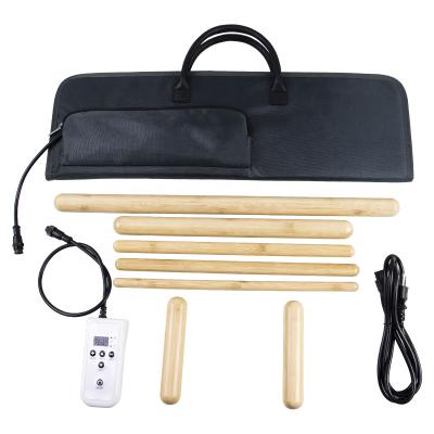 China Wholesale Body Fitness Heater Hot Spa Bamboo Sticks Anti Cellulite Massage Bamboo Heater For Health Care for sale