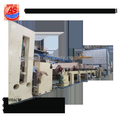 China Water Conservation One Year Warranty Recycling Kraft Corrugated Liner Paper Product Making Machine for sale