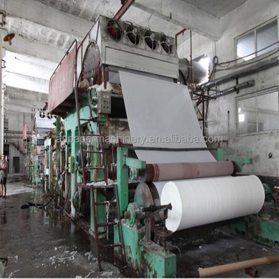 China Paper industry second hand paper mill used toilet paper machine for sale