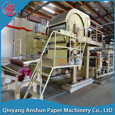 China Paper Industry Tissue Paper Making Machine Hot Sale In Ethiopia for sale