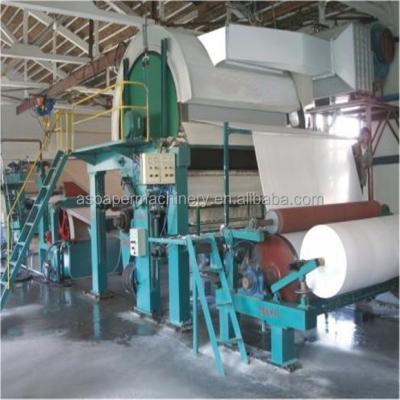 China Paper industry machine to produce toilet paper and napkins tissue paper machine price for sale