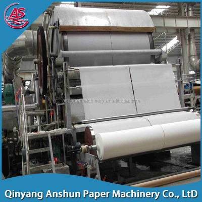 China Paper Industry High Speed ​​Fourdrinier Machine For Paper Making Facial Wiping Machine for sale