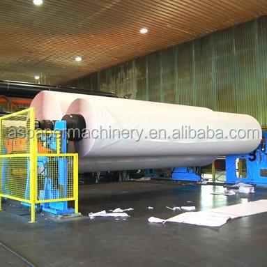 China Paper industry 2400mm fourdrinier multi-dryer a4 copy paper making machine with versea back available for sale