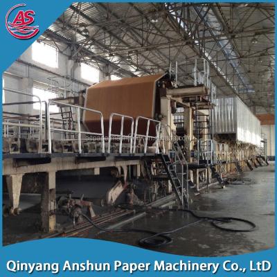 China Water Retention China New Corrugated Cardboard Production Line Used Straw And Wood Pulp Product for sale