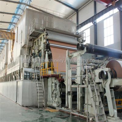 China Fully Automatic Paper Industry Testliner Paper / Corrugated Cardboard Paper Cone Making Machinery for sale