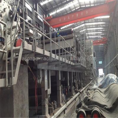 China Small Stainless Steel Liner Board Kraft Paper Making Machine From Waste Sugarcane Bagasse for sale