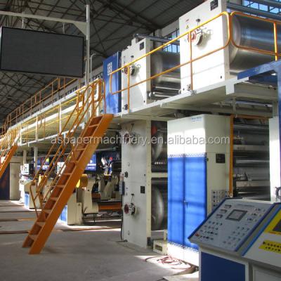 China Water Conserving Cardboard Corrugated Paper Making Machine from China Production Paper Machinery for sale