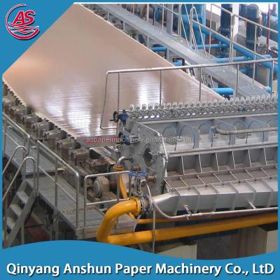 China China ECO Type Water Retention Cardboard Tube Making Machine Sand Paper Roll / Kraft Paper Making Machine Production Line for sale