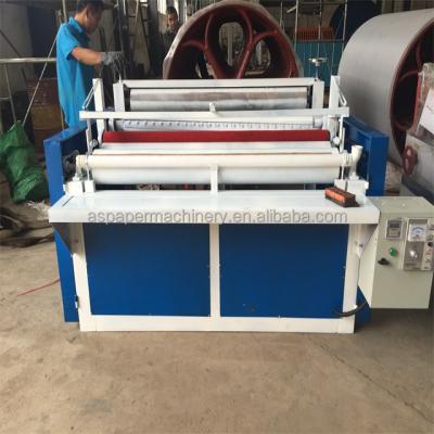 China Produce semi-automatic 1092mm tissue paper toilet paper rewinding machine with best price for sale