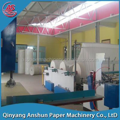 China Lowest Tissue Machinery Jumbo Roll Toilet Paper Rewinder And Cutter Paper Processing Machine for sale