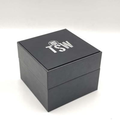 China New Type Popular Luxury Square Paper Watch Luxury Paper Low Price Gift Box for sale