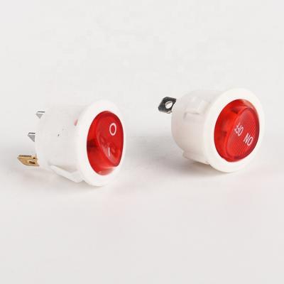 China Wholesale Electric Appliances Factory Power Button Switch For Round Electric Wok Egg Cooker With Light for sale