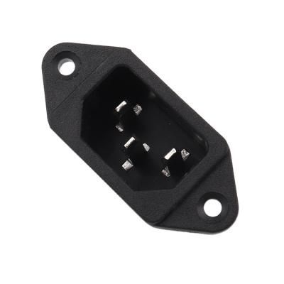 China Residential / General Purpose AC Power Socket IEC C20 16a Inlet 3pin Male Power Socket Stock Lz-20-2 for sale