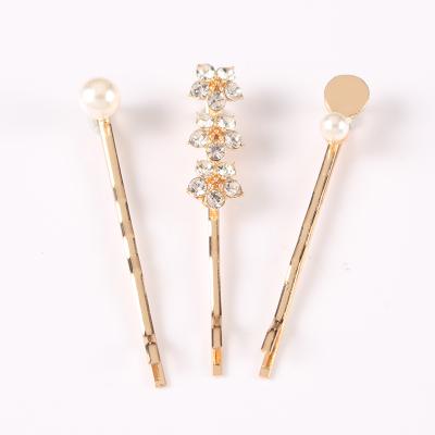 China Sweet 2019 Fashion Accessories Hair Pins Pearl Hair Clips Set For Girls for sale