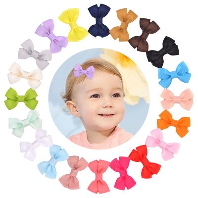 China Eco-friendly Hot Sale Kids Lace Baby Cloth Handmade Headdress Girl Bow Hair Clips Hairpin for sale