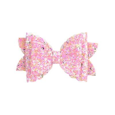 China Eco-friendly multicolor Korean cute girl big bow women children cut hair accessories hairpin for sale