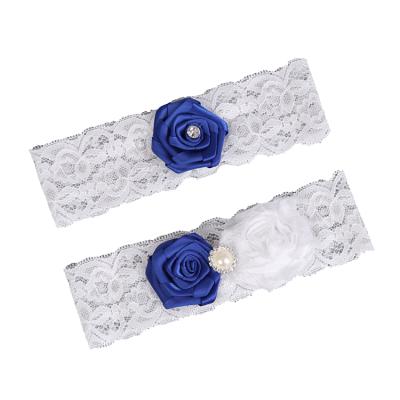 China For Leg Decoration 2020 New Fashion New Fashion Rose Decoration Lace Bride Women Garter for sale