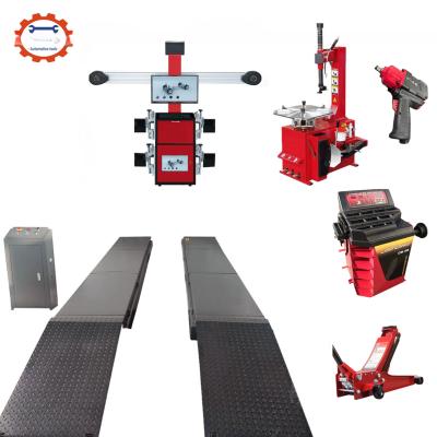 China Geavanceerde 3D wiel uitlijning machine 8-10bar Buiten Clamping 10''22' Professional Te koop