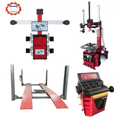 China 10''-22'' Outside Clamping 3D Wheel Alignment Machine with 0.75kw/1.1kw Motor Power for sale