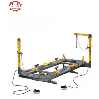 China 2.2T Car Bench Chassis Straightener Pulling Machine for O Liner Car Frame Machine Shop for sale