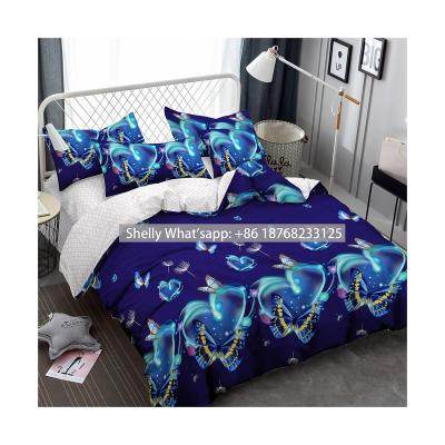 China Dye Single Bed Microfiber Print Dye Polyester Memory Newcomer Style 100% Overlay Fabric for sale