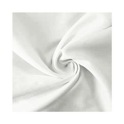 China Antistatic 100% Polyester Bleach White Brushed Fabric For Bed Sheet for sale