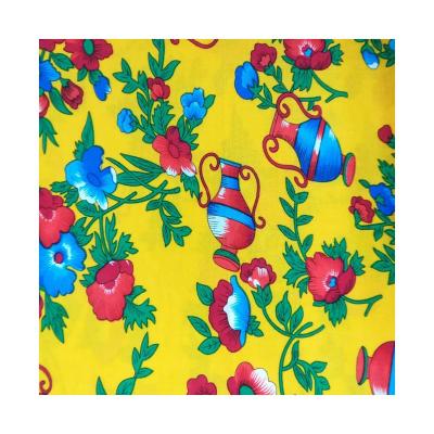 China Sustainable Wholesale Cheap Polyester Printed Viscous Rayon Fabric for sale