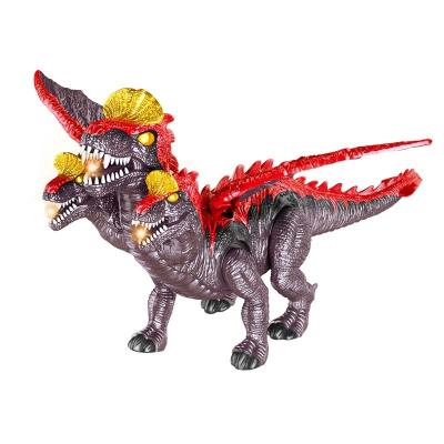 China Light and healthy hot sale electric dinosaur with light and healthy animal battery hot sale walking dinosaur toys for sale