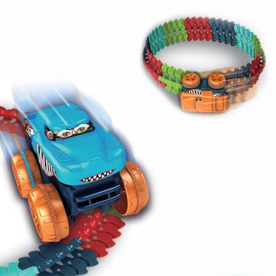 China New Electric Slot Toy 2022 Track Dinosaur Slot Toys Factory Direct Sale DIY Electric Dinosaur Track Game for sale