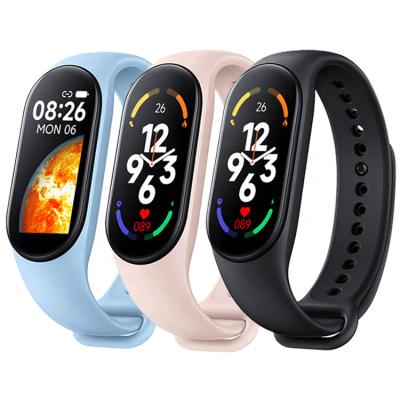 China Cheap Chronograph Factory Smart Watch M7 Fitness Tracking Calendar Display Rubber Smart Watch Phone Collection Sports Watch For Women M for sale