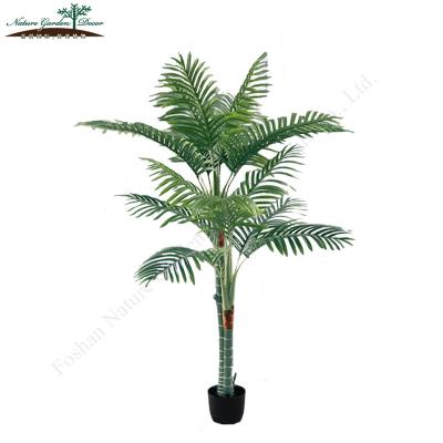 China Wholesale Environmentally Friendly Outdoor Decoration Plastic Palm Plants for sale