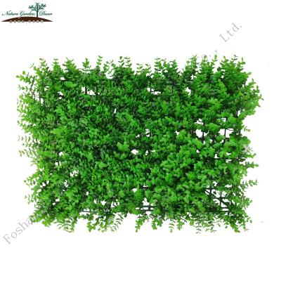 China Cheap Environmentally Friendly Expandable Eucalyptus Fake Grass Backdrop UV Stable Artificial Grass Wall for sale