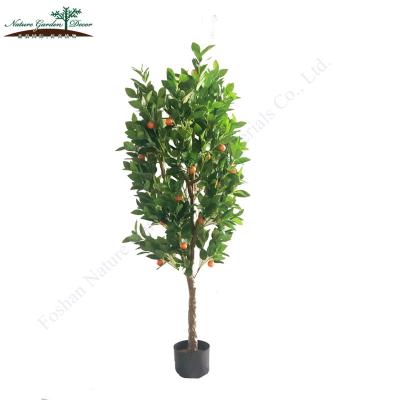 China China Factory Suppliers Large Plastic Orange Artificial Fruit Trees for sale