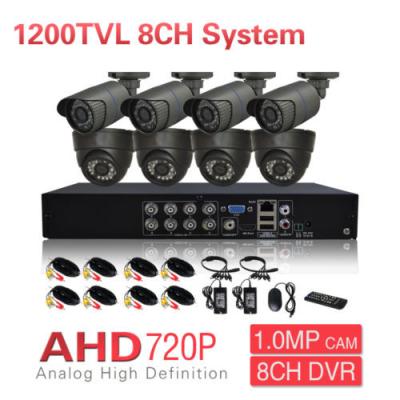 China 1200TVL 720P Surveillance camera system , AHD DVR  Day Night IR Camera for sale