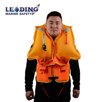 China Professional Multifunctional Boat Life Vest Fireman Life Vest Orange Life Vest for sale