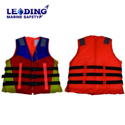 China Water Sports Rescue Safety Life Jacket High Strength Adult Customized Life Vest For Swimming for sale