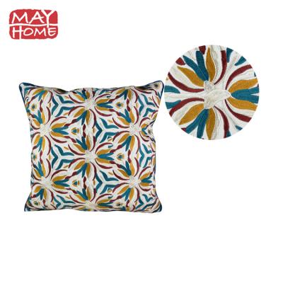 China All Finished Embroidery Tile Rectangle Sofa Cushion Wholesale For Home Decor Pillow for sale