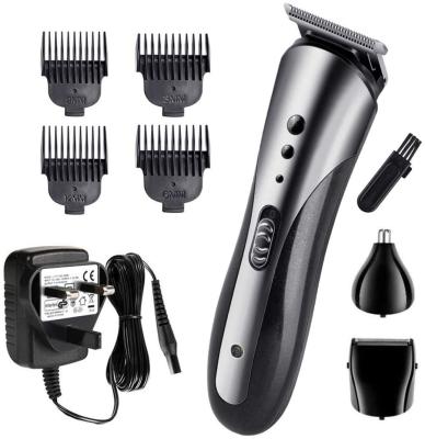 China Hotel Wholesale 3 in 1 Multi Functional Waterproof Hair Nose Trimmer Electric Beard Grooming Clipper Cut Machine For Men for sale