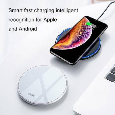 China Universal 15W OVP OTP OCP Aluminum Wireless Charger Custom logo for sale